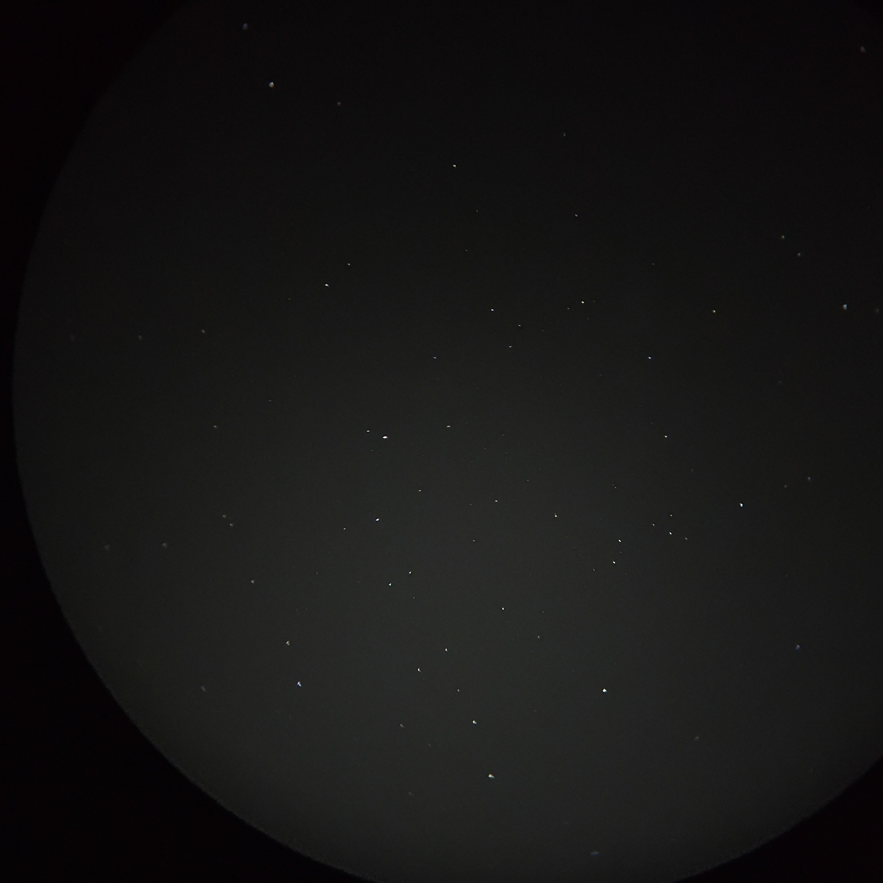 M33 Triangulum Galaxy area through binoculars